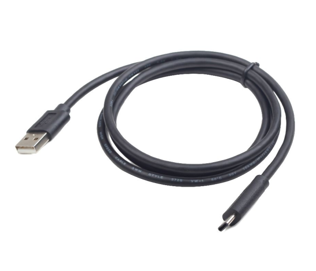 Gembird USB 2.0 AM->USB TYPE-C 1m czarny - 292505 - zdjęcie 4